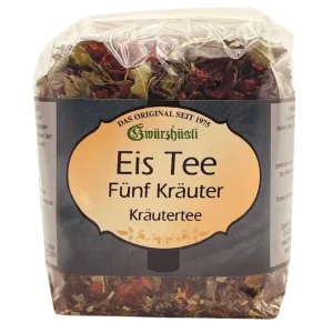 Eistee fünf Kräuter Edi