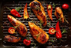 Grill, Steak & Poulet