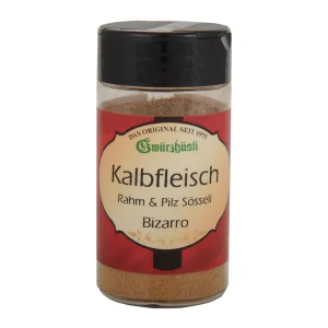 Kalbfleisch, Rahm & Pilz Sösseli