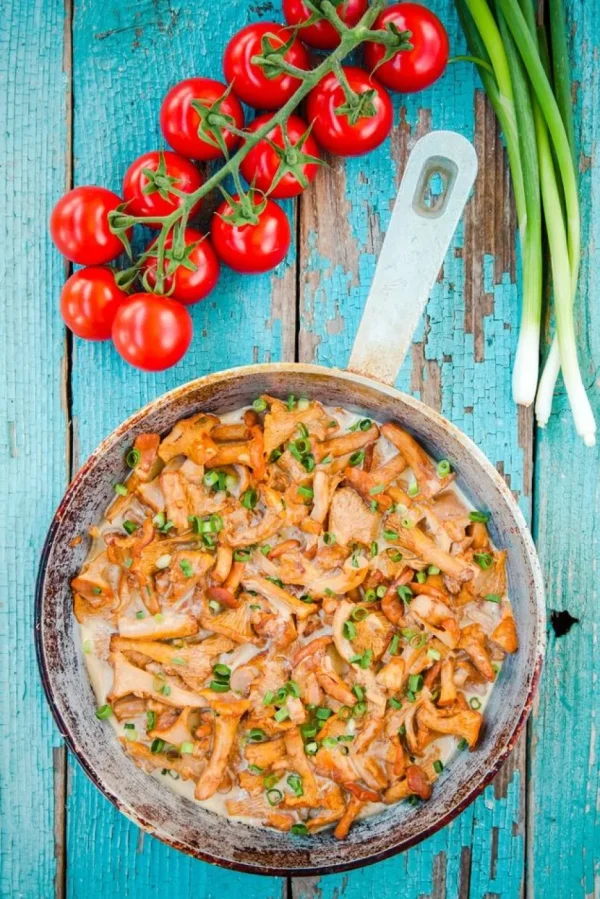Kalbfleisch, Rahm & Pilz Sösseli
