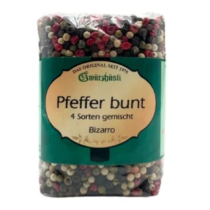 Pfeffer bunt ganz, 4 Sorten gemischt
