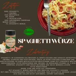 Spaghetti Würze