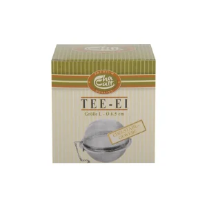Tee-Ei Edelstahl für Becher 55 mm, 1 Stk.