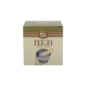 Tee-Ei Edelstahl für Kanne 60 mm, 1 Stk.