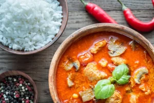 Thai Curry red (scharf +)
